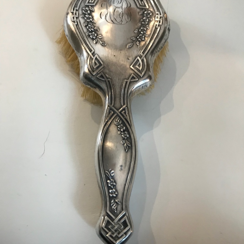 Sterling Silver (vintage) hair brush